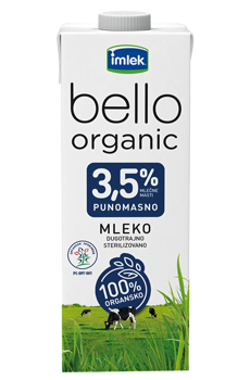 Organic milk Bello