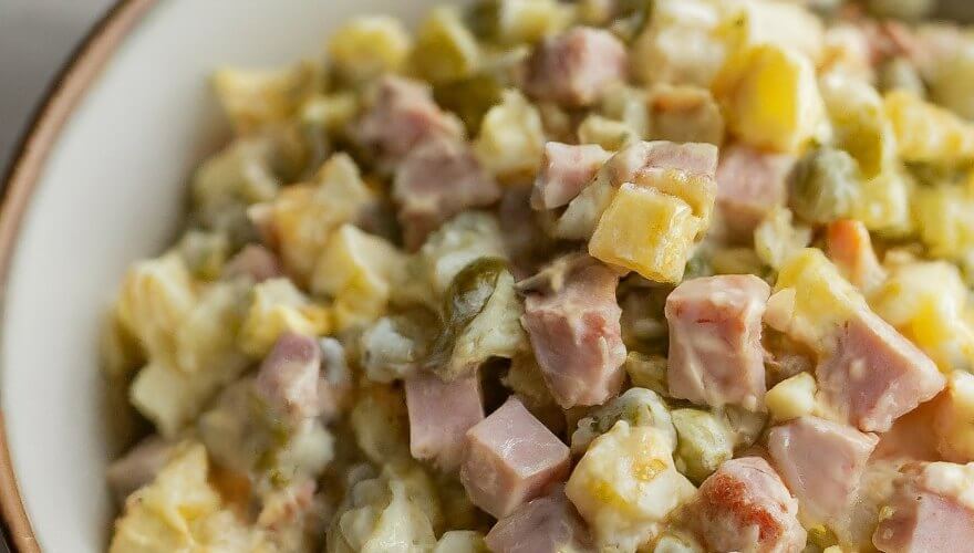 Ruska salata izbliza