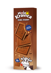 Moja Kravica čoko biskvit 145g