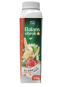 Balans+ obrok banana, kivi, jagoda & 3 žitarice